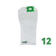 12 Hoover Y Bags by ZVac, Premium Vacuum Bags For Upright Windtunnel Vacuum Cleaners (12, HVR YZ) N10