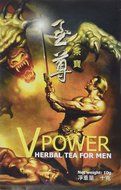 Vpower All Natural Herbal Tea for Increasing Libido, Boosts Testosterone and Nitric Oxide, Which Improves Erectile... N3