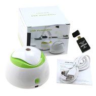 AGPtek&reg; Mini USB Air Mist Humidifier for Bedrooms, Living Rooms,Car,Home and Office With USB Card Reader N5