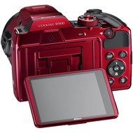 Nikon COOLPIX B500 16MP 40x Optical Zoom Digital Camera with wifi - Red (Certified Refurbished) N2