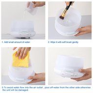Essential Oil Diffuser,Noza Tec Aromatherapy Ultrasonic Mist Air Humidifier Color-changing LED Light N4