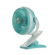 Portable Small Fan with Rechargeable Battery Compact Size Stroller Fan with Clip On Feature Good Fan for Camping... N4