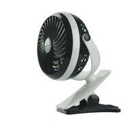 Portable Small Fan with Rechargeable Battery Compact Size Stroller Fan with Clip On Feature Good Fan for Camping... N6