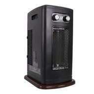 Ainfox 1500W Wooden Portable Fireplaces with 3 Infrared Quartz Tube Tower Heater Electric Free Standing N9
