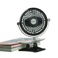 Portable Small Fan with Rechargeable Battery Compact Size Stroller Fan with Clip On Feature Good Fan for Camping... N7