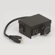 Montigo DRB001 Dual Receptacle Speed Control Box for Fireplace Fan &amp; Blower Kits