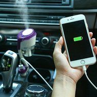 Tycipy Car Humidifier,Essential Oil Diffuser Aromatherapy,Portable Ultrasonic Mini Cool Mist Aroma Humidifier,... N27