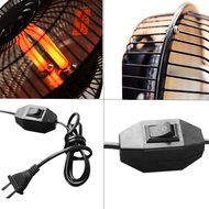 Rubility Mini Fan Heater Sunny Warmer Household Energy Saving Heaters 4 Inch Black N3