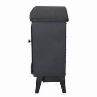 Free Standing Electric 1500W Fireplace Heater Fire Stove Flame Wood Log Portable N3