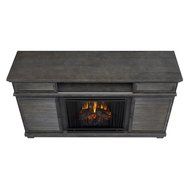 Real Flame 9110E-GRY 9110E Cavallo Electric Fireplace in Gray 9110E Cavallo Electric Fireplace N6