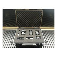 18" Weatherproof Hard Case For Gun DSLR Camera Lens with Pelican 1500 Pluck Foam