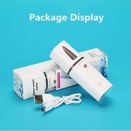 Chirisen Rechargeable Handy Nano Mister Facial Mist Spray Face Sprayer Beauty Skin Care Machine with USB Cable... N2