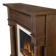Real Flame Berkeley Electric Fireplace in Dark Walnut-7810E-DW N2