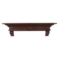 Pearl Mantels Devonshire Traditional Fireplace Mantel Shelf N5