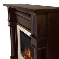 Real Flame Berkeley Electric Fireplace in Dark Walnut-7810E-DW N4