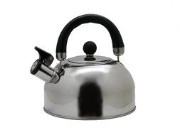 Grandmas Whistle Stainless Steel Whistling Tea Kettle, 2.5 Liter N3
