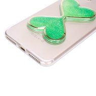 iPhone 7 Plus Case,Phezen Bling Glitter Soft Gel Clear TPU Case for iPhone 7 Plus,Glow in the Dark Luminous Heart... N10
