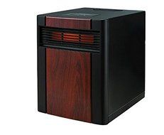 Holmes Extra Large Whole Room Wood Panel Infrared Indoor Heater with Wheels and Remote Control N4