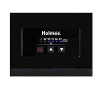 Holmes Extra Large Whole Room Wood Panel Infrared Indoor Heater with Wheels and Remote Control N5
