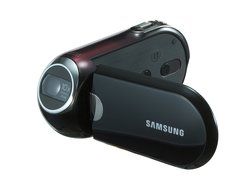 Samsung SMX-C10 Touch of Color Camcorder with 10x Optical Zoom (Red) (Discontinued by Manufacturer)