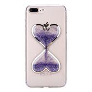 iPhone 7 Plus Case,Phezen Bling Glitter Soft Gel Clear TPU Case for iPhone 7 Plus,Glow in the Dark Luminous Heart... N17