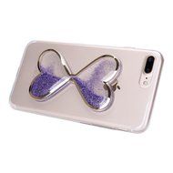 iPhone 7 Plus Case,Phezen Bling Glitter Soft Gel Clear TPU Case for iPhone 7 Plus,Glow in the Dark Luminous Heart... N18