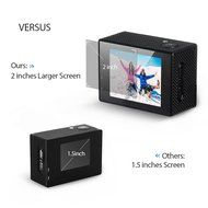 Vtin 2.0 Inch 1080P HD Waterproof Sports Action Camera DV Camcorder Kit with 170 Degree Wide Angle Lens and 16...