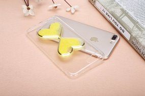 iPhone 7 Plus Case,Phezen Bling Glitter Soft Gel Clear TPU Case for iPhone 7 Plus,Glow in the Dark Luminous Heart... N24