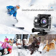 Vtin 2.0 Inch 1080P HD Waterproof Sports Action Camera DV Camcorder Kit with 170 Degree Wide Angle Lens and 16... N3