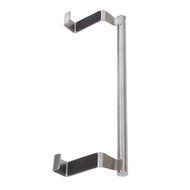 Imiee Forma Over Cabinet 9" Towel Bar Robe Hook , Brushed Stainless Steel N10