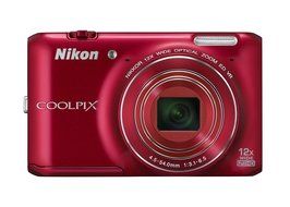 Nikon Digital Camera COOLPIX S6400 Red S6400RD [International Version, No Warranty] N2