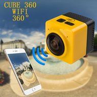 SSstar Cube 360 Sports Video Camera WIFI H.264 360 Degrees Panorama Camera 360x190&deg;Large Panoramic Shot Sports...
