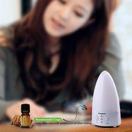 Essential Oil Aroma Office diffuser, Small Ultrasonic Cool Mist Air Humidifier, Aromatherapy Vaporizer, Rainbow... N4