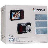 Polaroid T737 7MP 3x Optical/4x Digital Zoom Camera (Black) N2