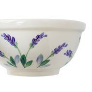 Large Ceramic Casserole Baker and Oven to Table 1 1/2 Quart Deep Serving Dish with Decorative Hand Painted Lavender... N10