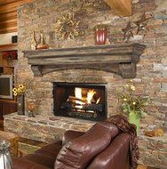 Pearl Mantels 497-60-10 Celeste Dune 60&quot; Mantel Shelf N4