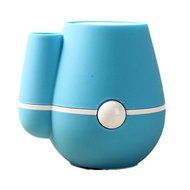 BuyHere USB Powered Vase-shape Humidifier, Rose Red N6