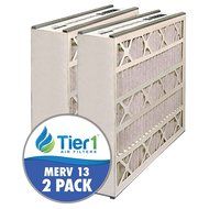 Trion Air Bear 259112-102 &amp; 255649-102 20x25x5 Merv 13 Replacement Air Filter (2 Pack)
