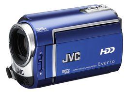 JVC Everio GZ-MG330 30 GB Hard Disk Drive Camcorder with 35x Optical Zoom (Blue) (Discontinued by Manufacturer)