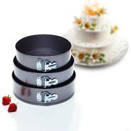 Kitchen Craft 3 Piece Spring Form Cake Tin Set N3