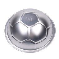 inkint Novelty Bakeware Soccer Ball Shape Aluminum Alloy Baking Molds Fondant Cake Baking Pan Cake Decorating... N3