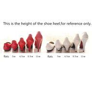 KAKA(TM)Women&#039;s Round Toe Flowers Pearl White Stiletto Heel Lace Wedding Bridal Shoes (38) N4