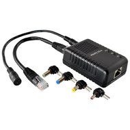 Amcrest Active PoE Splitter Adapter, IEEE 802.3af compliant, Up To 100 meters, 5V / 12V Output N2