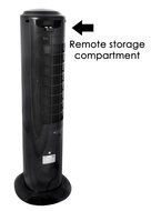 Newair AF-310 100 Sq. Ft. Evaporative Cooling Fan, Electric Tower (Complete Set) w/ Bonus: Premium Microfiber... N5