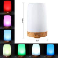 Qkfly Ultrasonic Essential Oil Diffuser with 7 Color Lamp 100ml Aroma Diffuser Auto Shutoff System for Office... N8