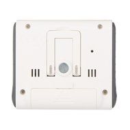 SYS LCD Digital Temperature Tester Wireless Thermometer Hygrometer Temperature Humidity Meter Clock