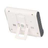 SYS LCD Digital Temperature Tester Wireless Thermometer Hygrometer Temperature Humidity Meter Clock N2