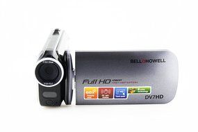 Bell+Howell DV7HD-C Slice2 HD Video Recording Slice2 DV7HD Full 1080p HD Camcorder with Touchscreen and 60x Zoom