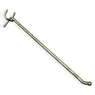 Azar 700810 All Wire Galvanized 10-Inch Metal Hook, 50 Count by Azar