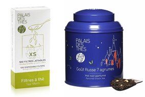 Palais des Th&eacute;s, Signature Tea Blends Collection, Gout Russe (Russian Black, Citrus Fruits) N2